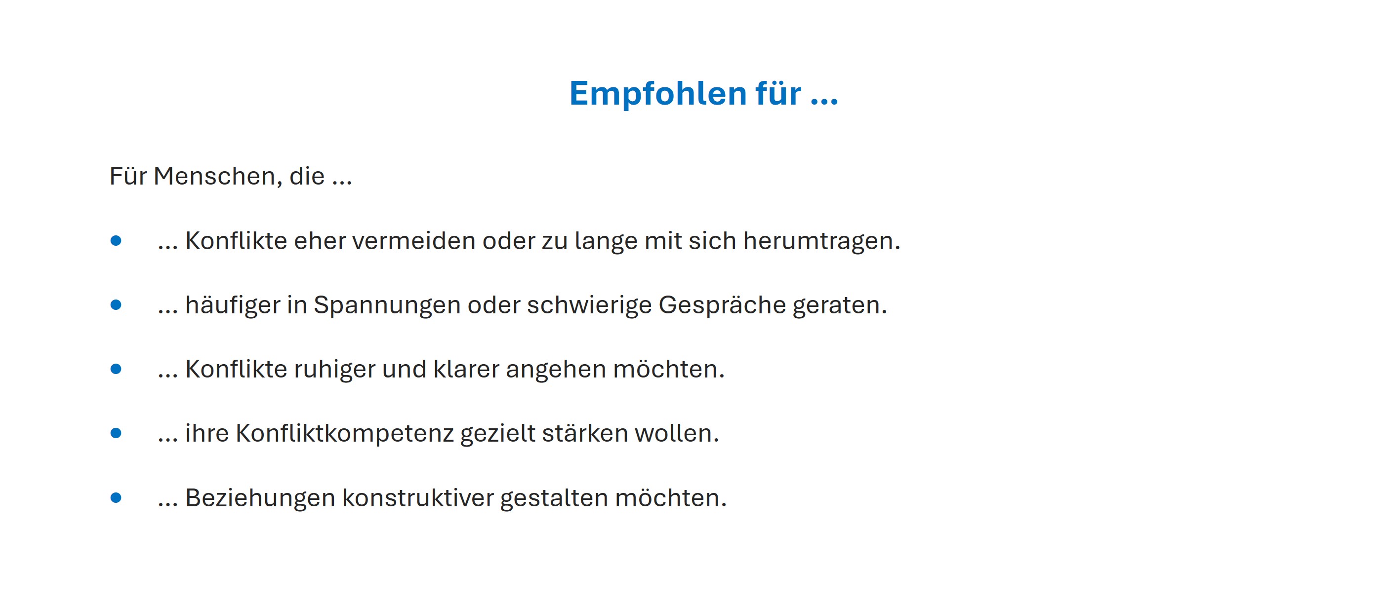 Kompakttraining Konflikte Bild 6