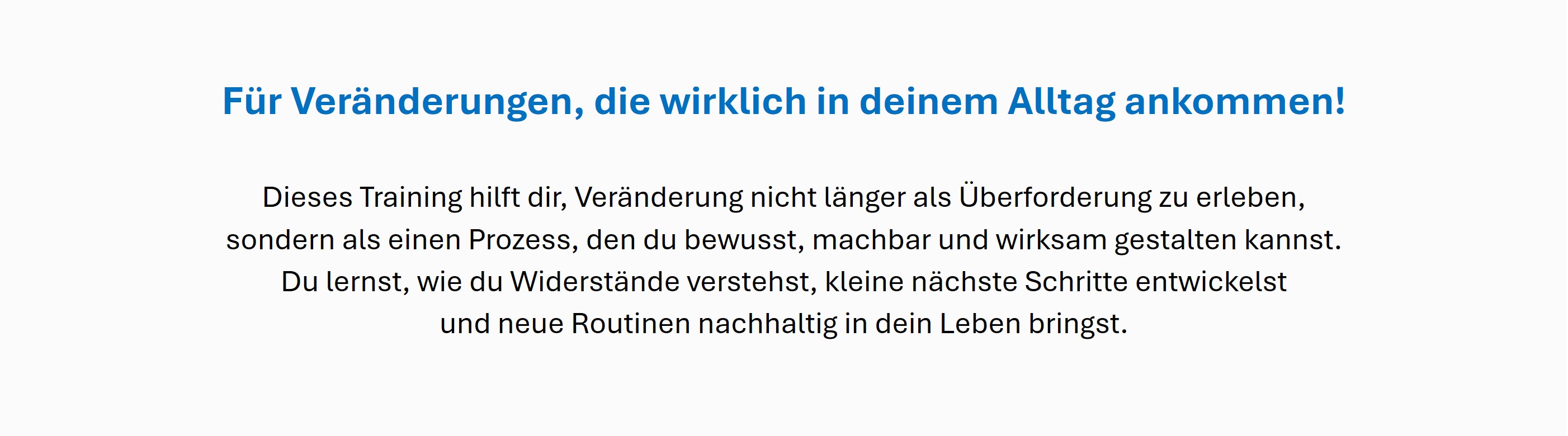 Kompakttraining Veränderung Bild 3