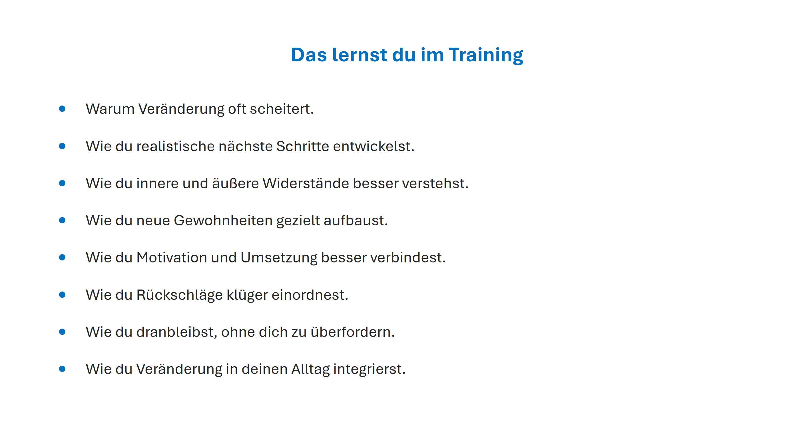 Kompakttraining Veränderung Bild 4