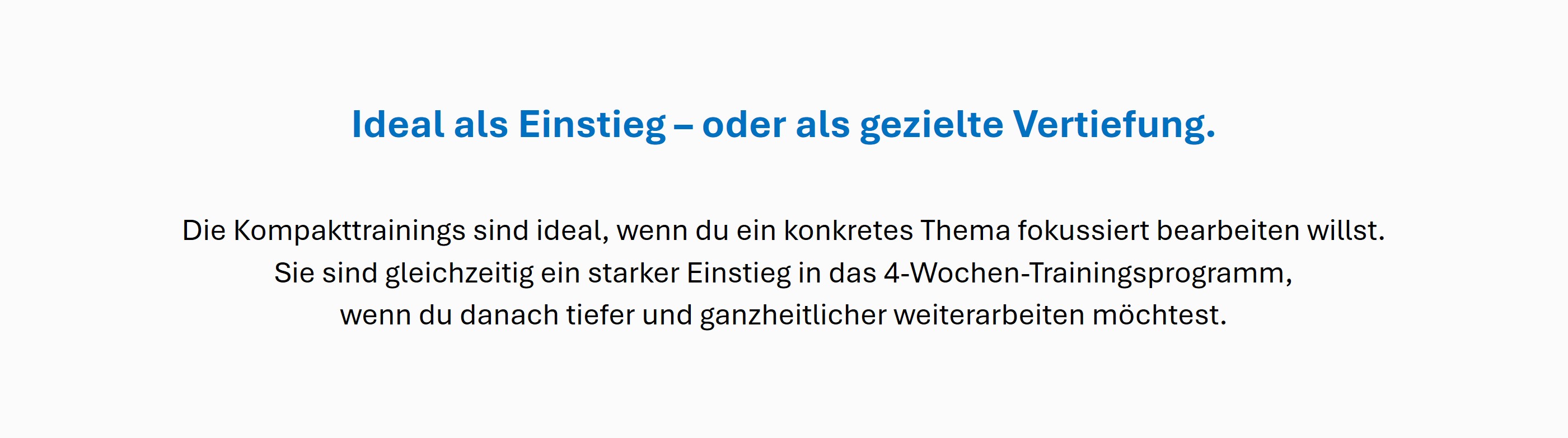 kompakttrainings Bild 10